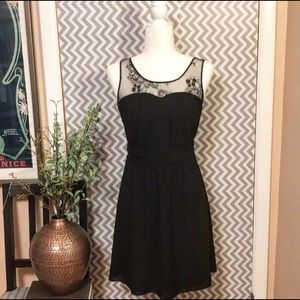 Express Black Lace Dress, Sz 6